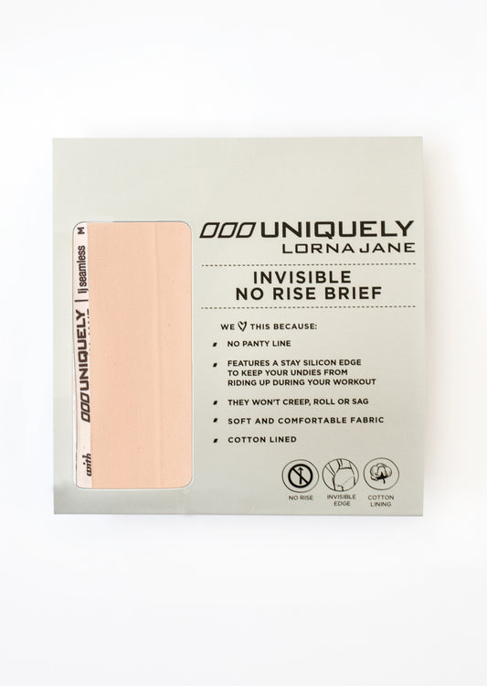 Lorna Jane Invisible No Rise Brief - Beige