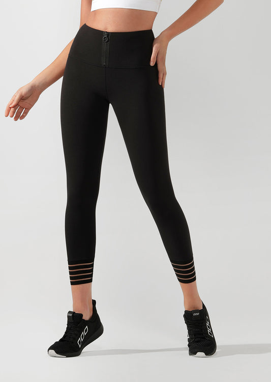 Lorna Jane Jagger Core Ankle Biter Tight - Black