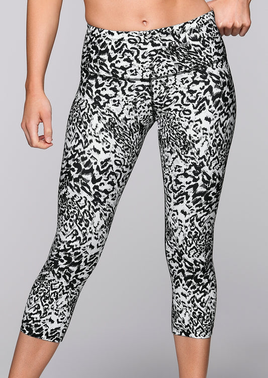 Lorna Jane Jaguar Core 7/8 Tight - Grey Multi