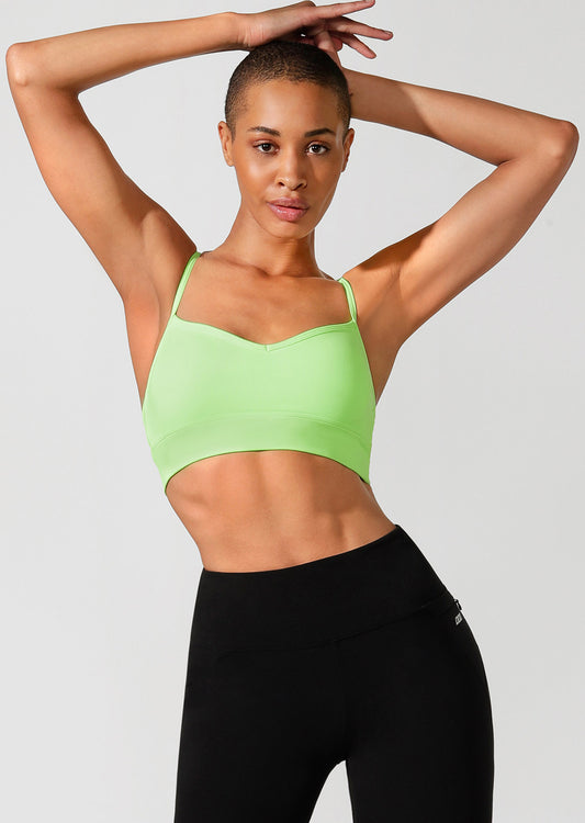 Lorna Jane Juliet Bra - Hyper Lime