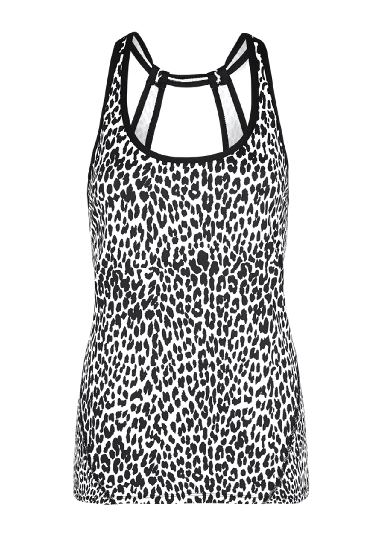 Lorna Jane Jungle Fever Excel Tank - Black/White