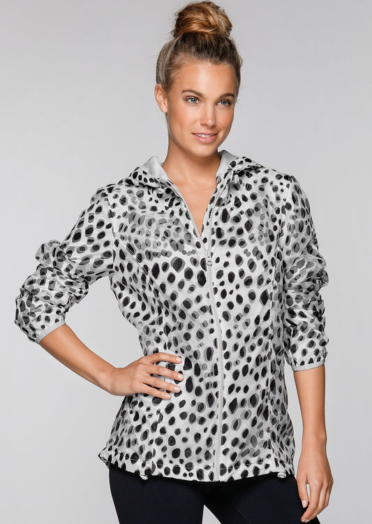 Lorna Jane Leo Zip Through Jacket - Leo Print