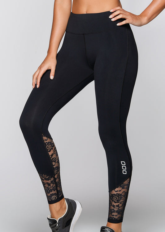 Lorna Jane Lilly F/L Tight - Black
