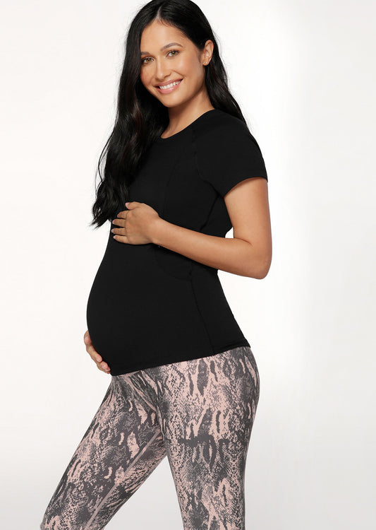 Lorna Jane LJ Active Feeding Tee - Black