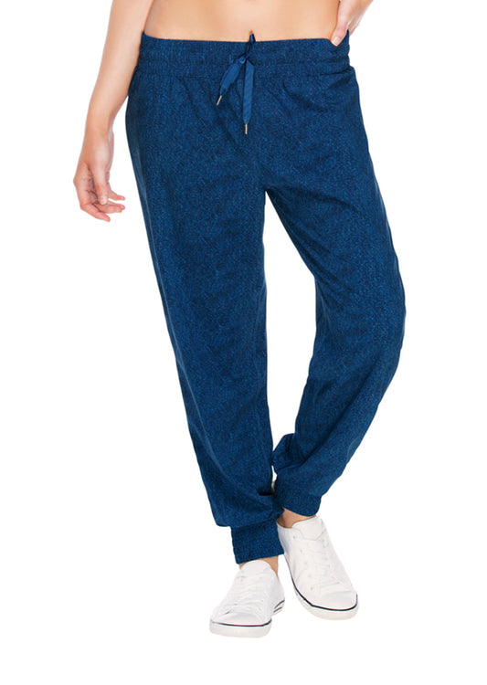 Lorna Jane LJ Denim Active Pants - Denim Blue