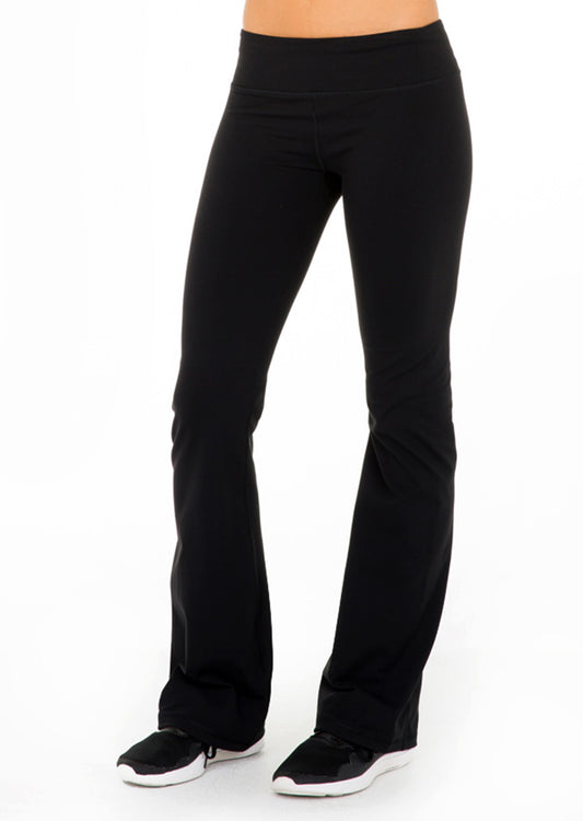Lorna Jane LJ F/L Bootleg Pants - Black