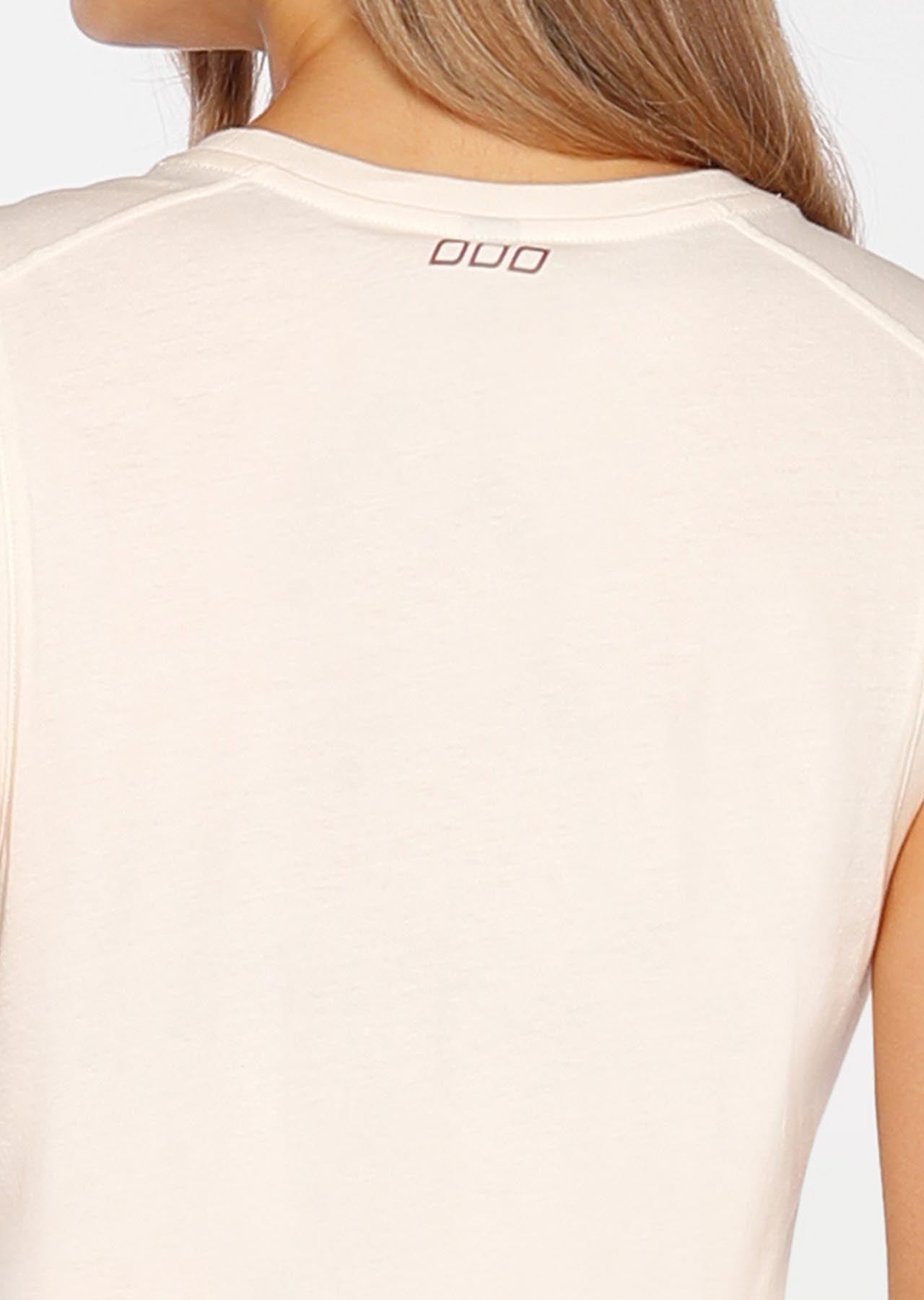 Lorna Jane LJ Fierce Muscle Tank - Cream