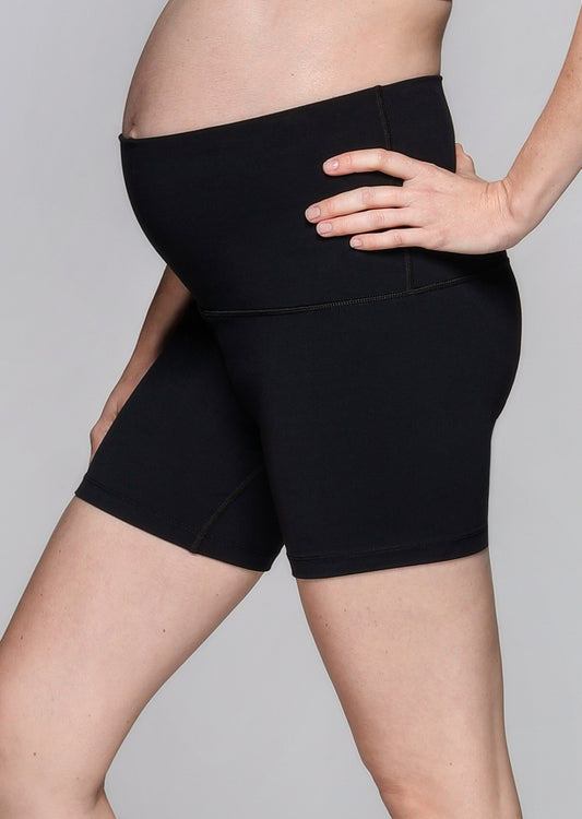 Lorna Jane LJ Maternity Short Tight - Black