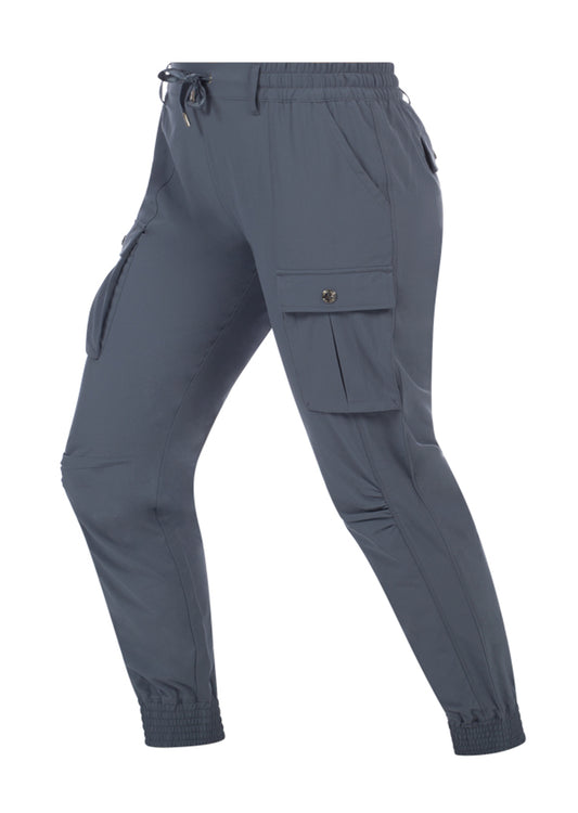 Lorna Jane LJ Utility Active Pants - Powder Grey