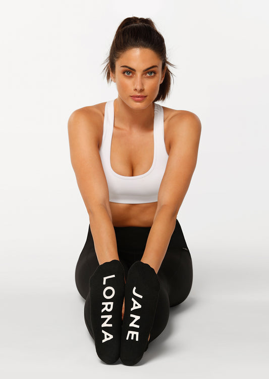 Lorna Jane Lorna Jane Pilates Grip Socks - Black