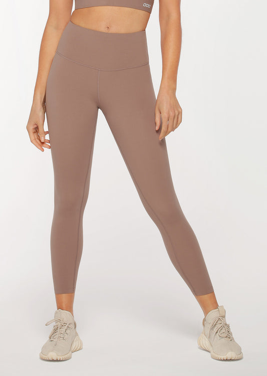 Lorna Jane Lotus Ankle Biter Leggings - Bone