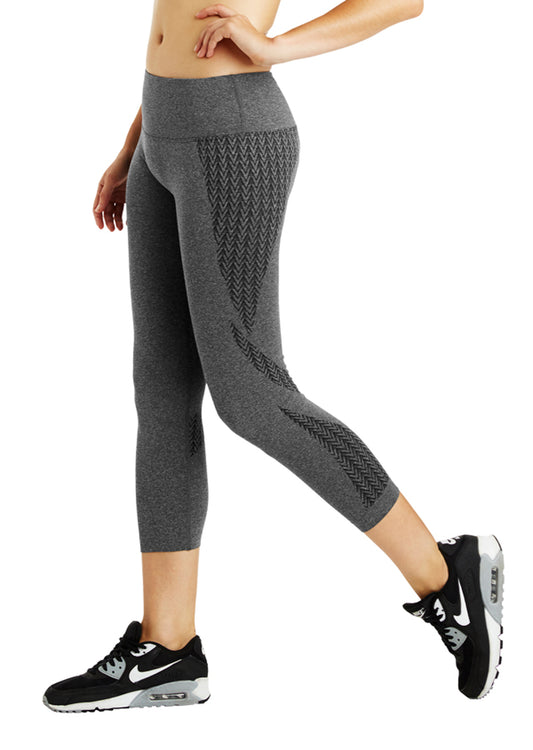 Lorna Jane Mercedes 7/8 Seamless Tight - Canyon Marl