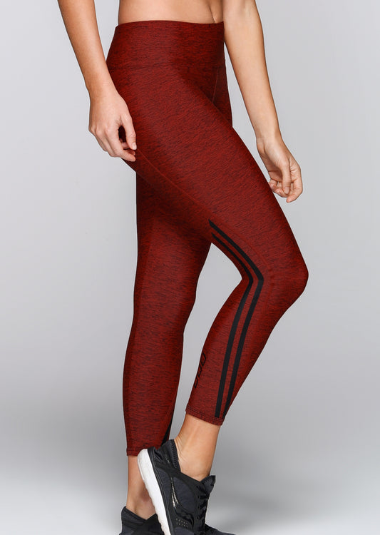 Lorna Jane Metal Core Ankle Biter Tight - Copper Marl