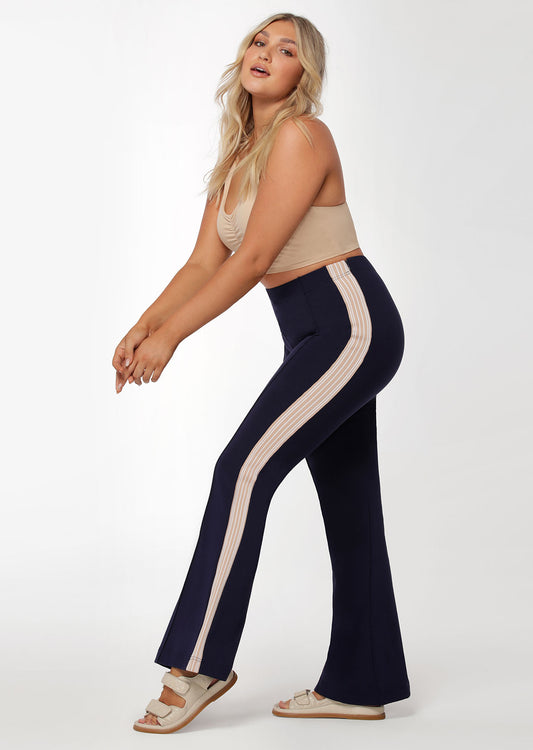 Lorna Jane Modern Muse Flared Pants - French Navy
