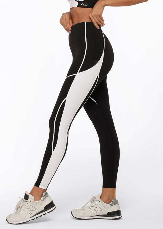 Lorna Jane Monochromatic No Ride Full Length Leggings - Black