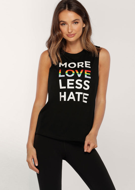 Lorna Jane More Love Tank - Black