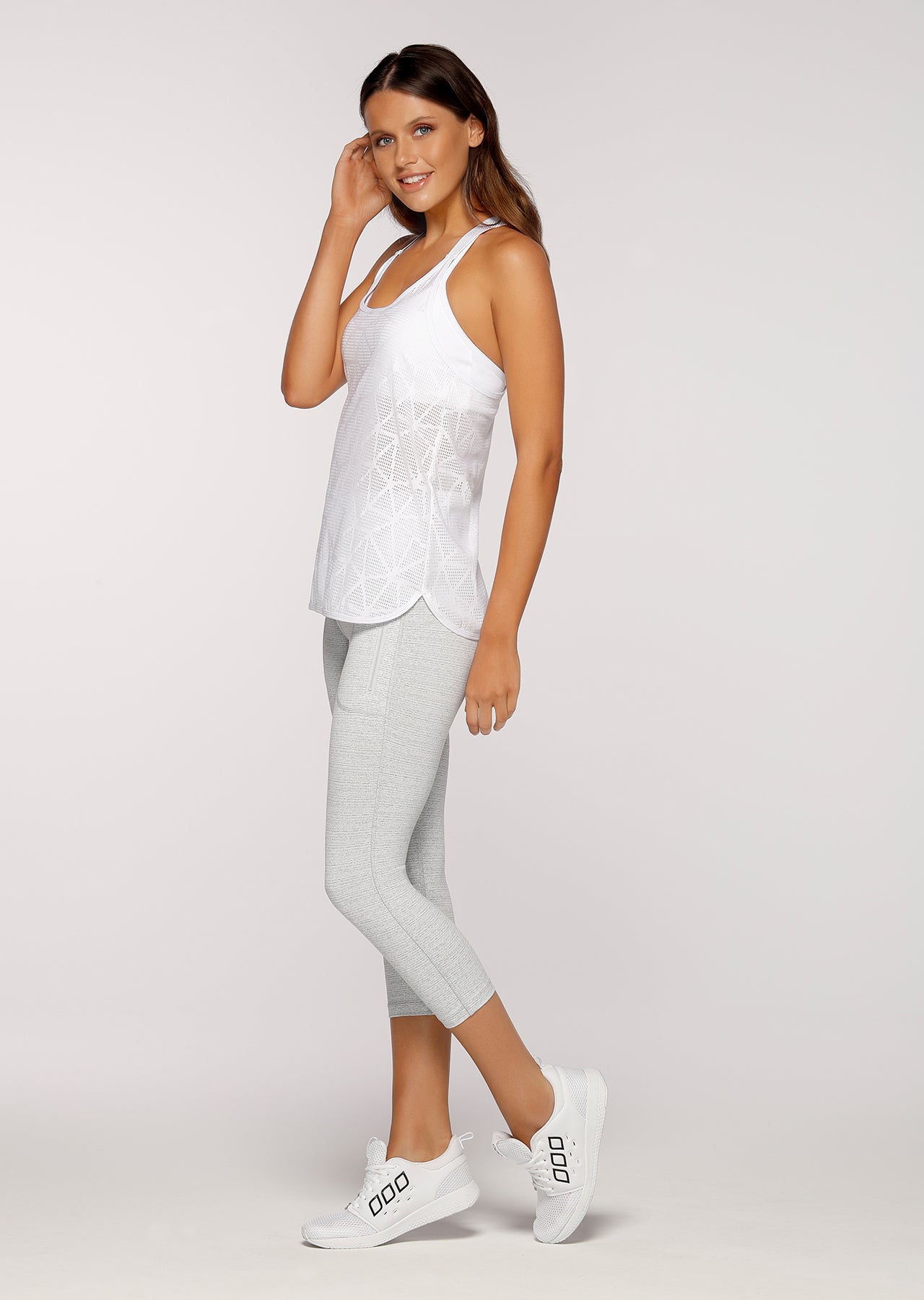 Lorna Jane Movement Excel Tank - White