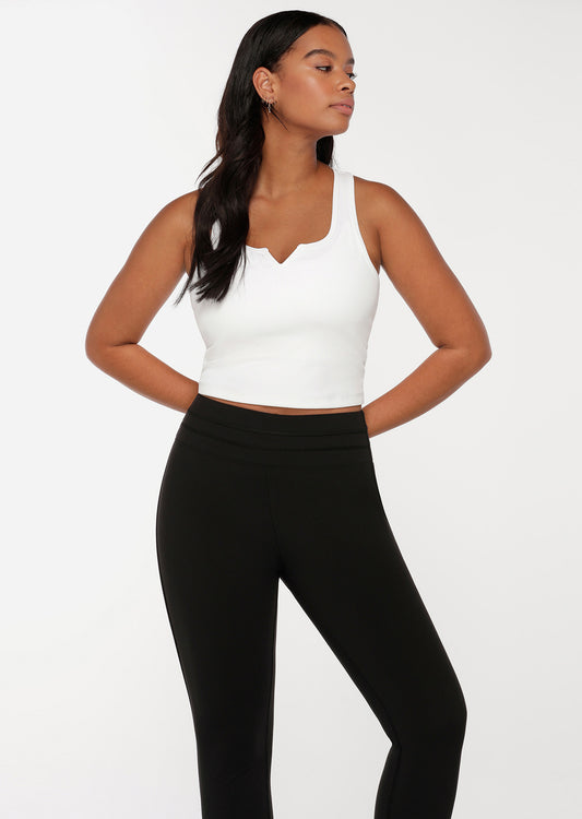 Lorna Jane Muse Rib Active Tank - White