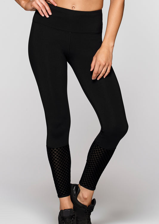 Lorna Jane Neo Geo F/L Tight - Black