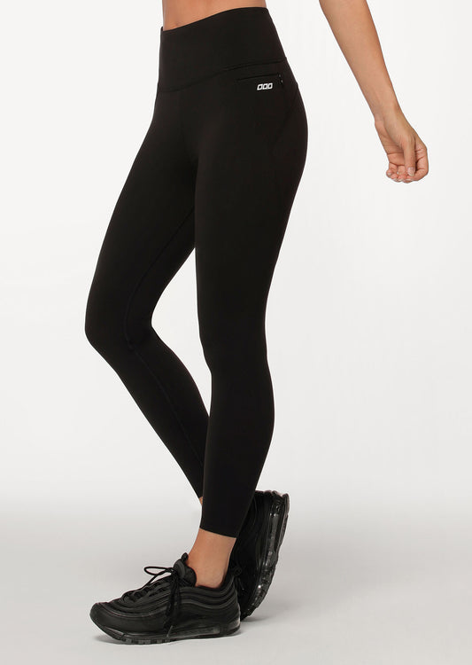 Lorna Jane New Amy Ankle Biter Leggings - Black