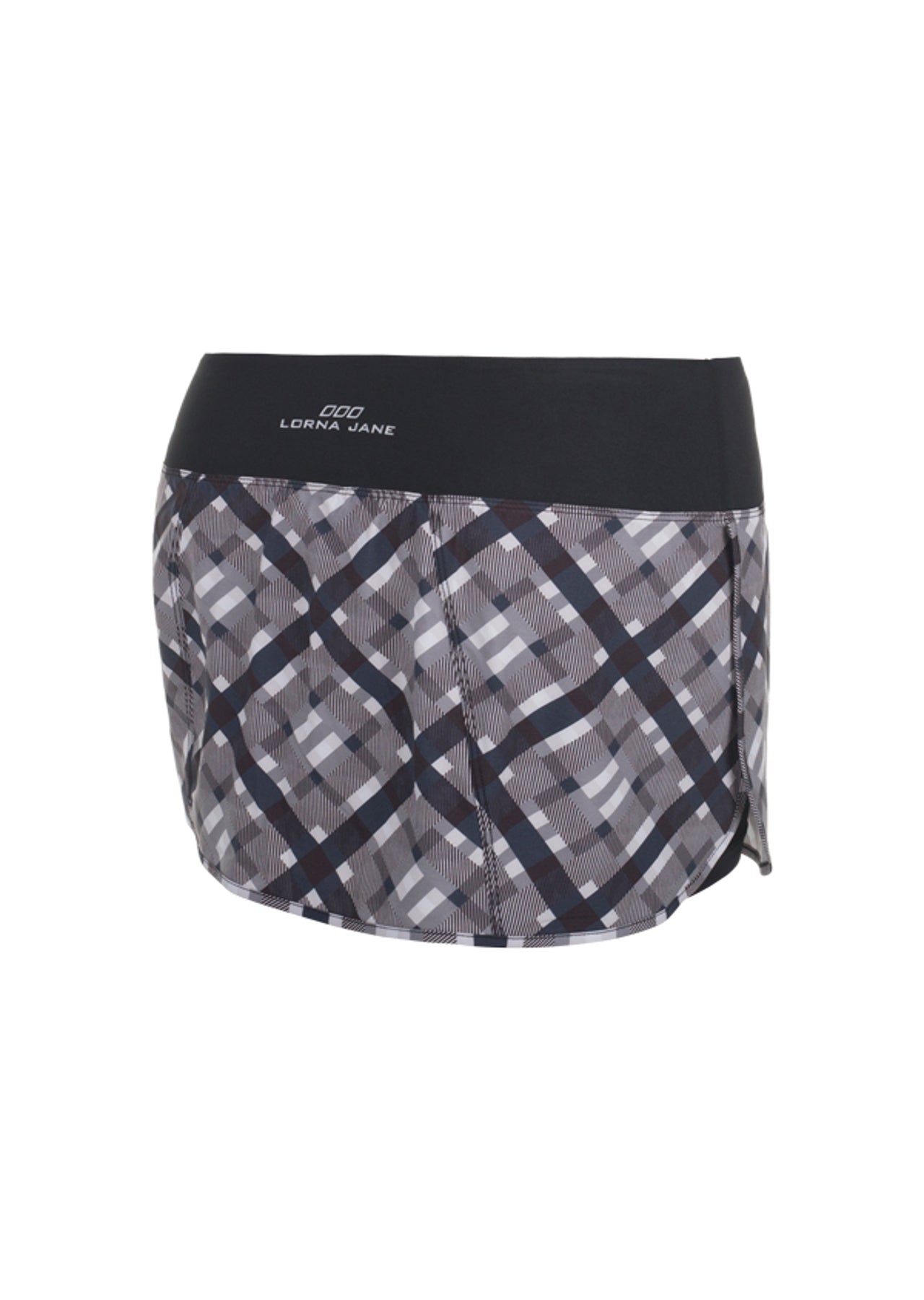 Lorna Jane Off Duty Skort - Black/White