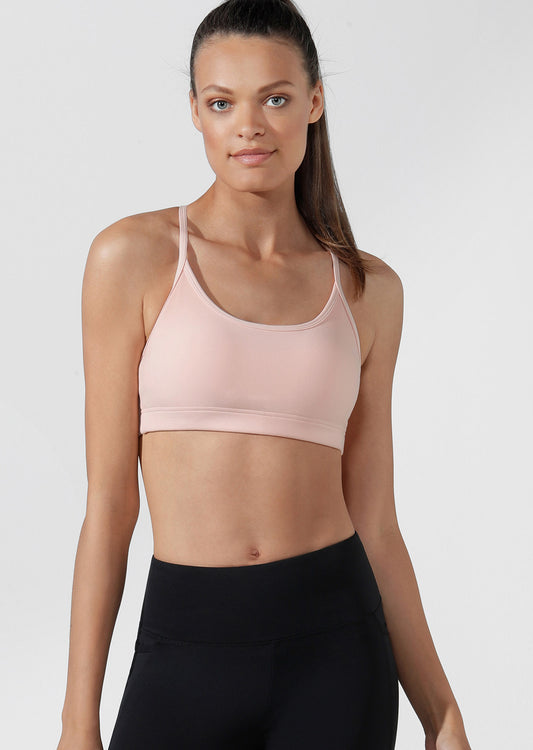 Lorna Jane Pammy Sports Bra - Dusty Peach