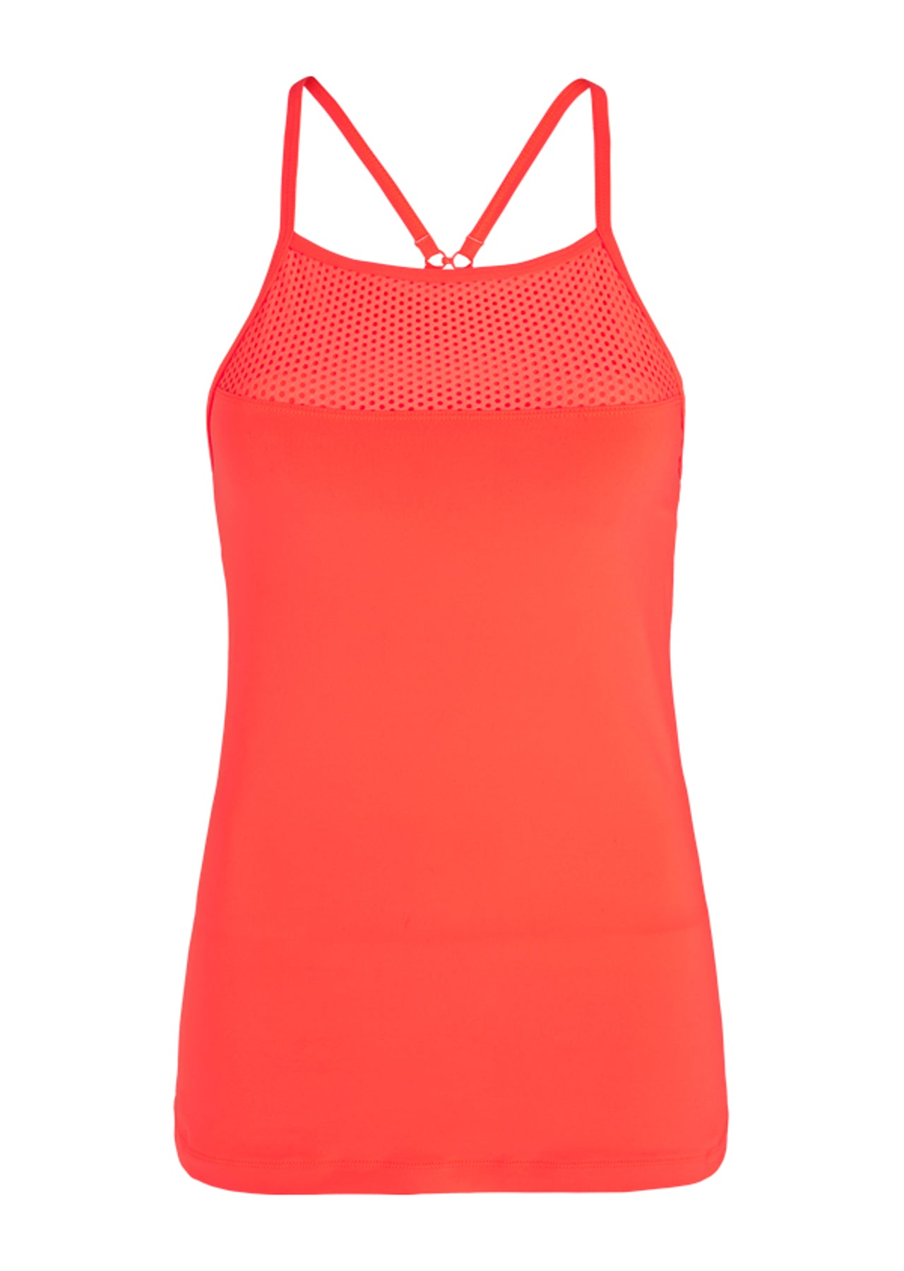 Lorna Jane Rosie Excel Tank - Neon Tangerine