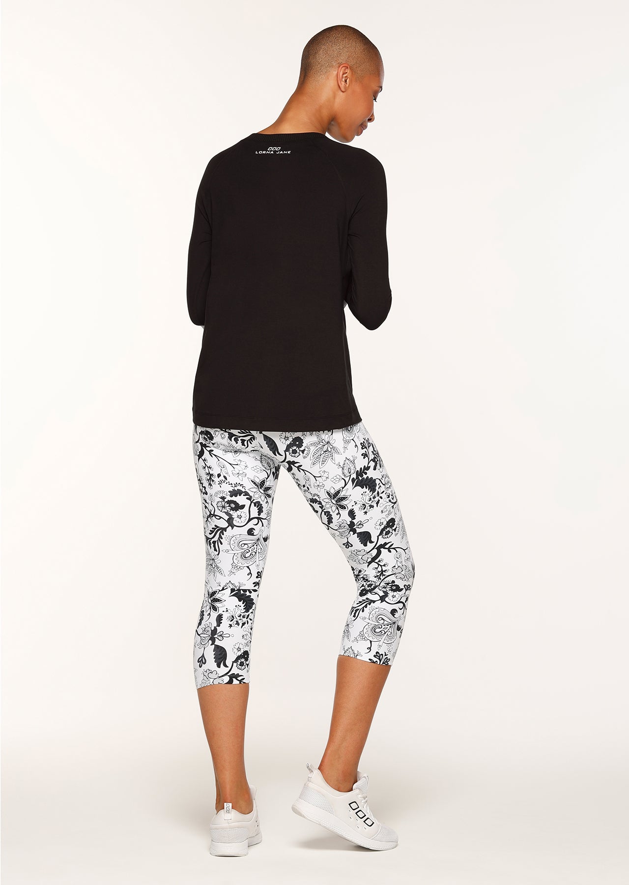 Lorna Jane Vintage Boheme Core 7/8 Tight - Vintage Boheme Print