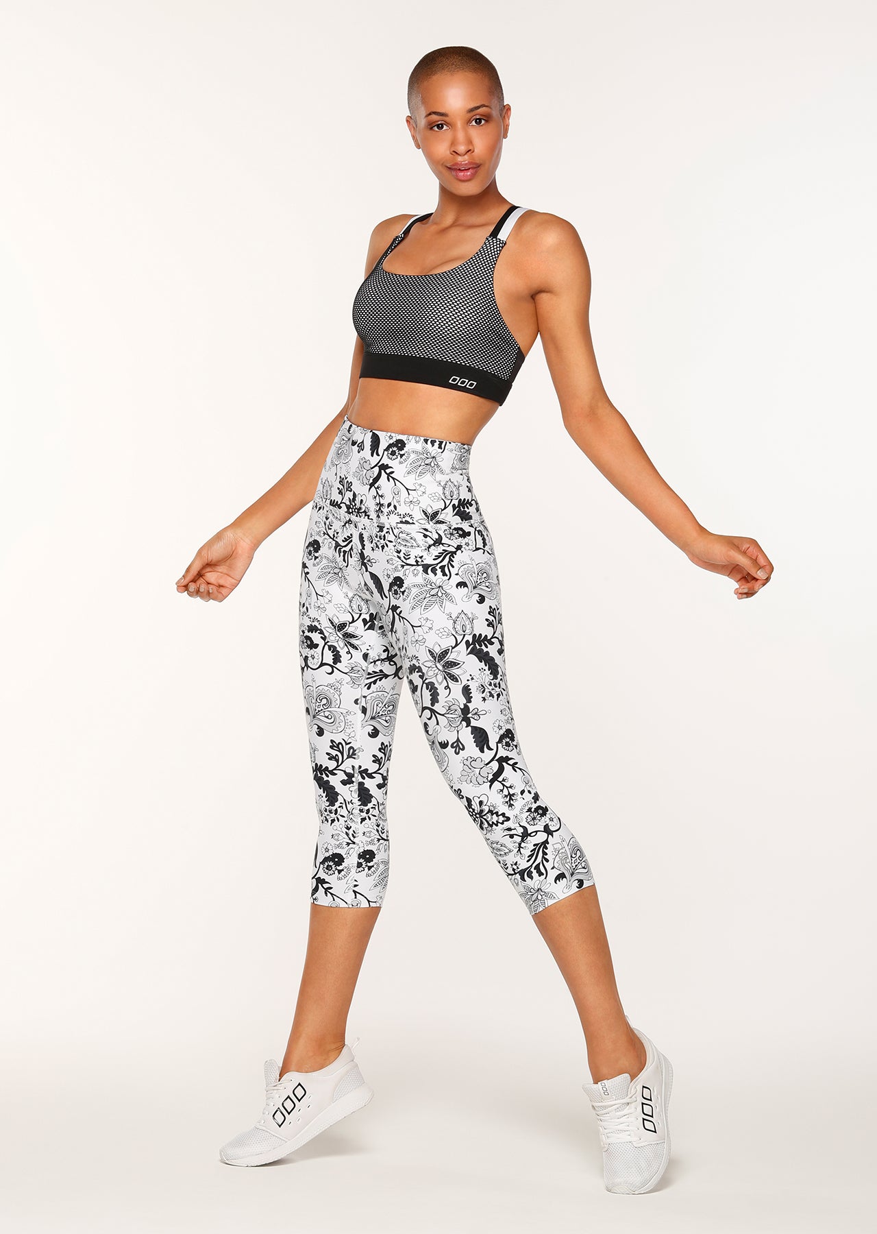 Lorna Jane Vintage Boheme Core 7/8 Tight - Vintage Boheme Print