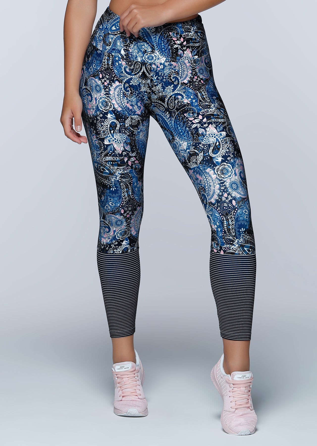 Lorna Jane Visionary Core Ankle Biter Tight - Visionary Print