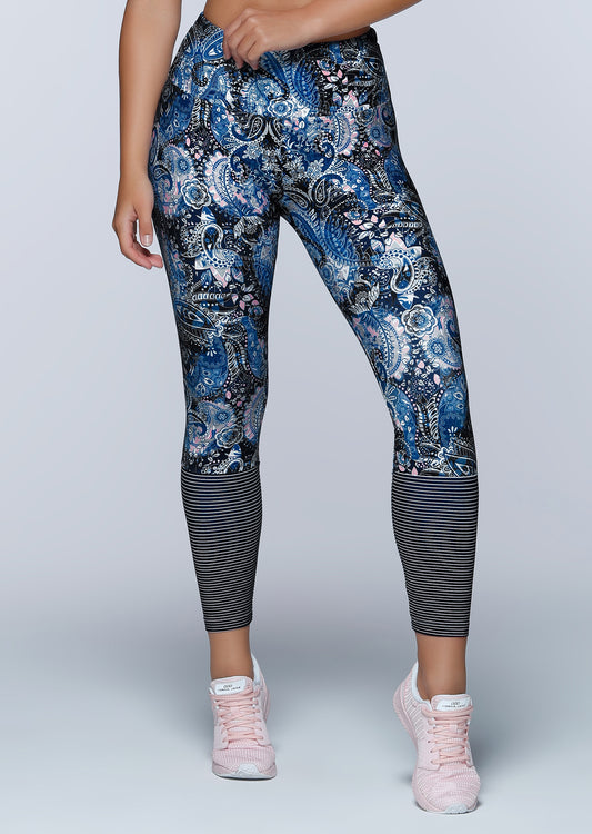 Lorna Jane Visionary Core Ankle Biter Tight - Visionary Print