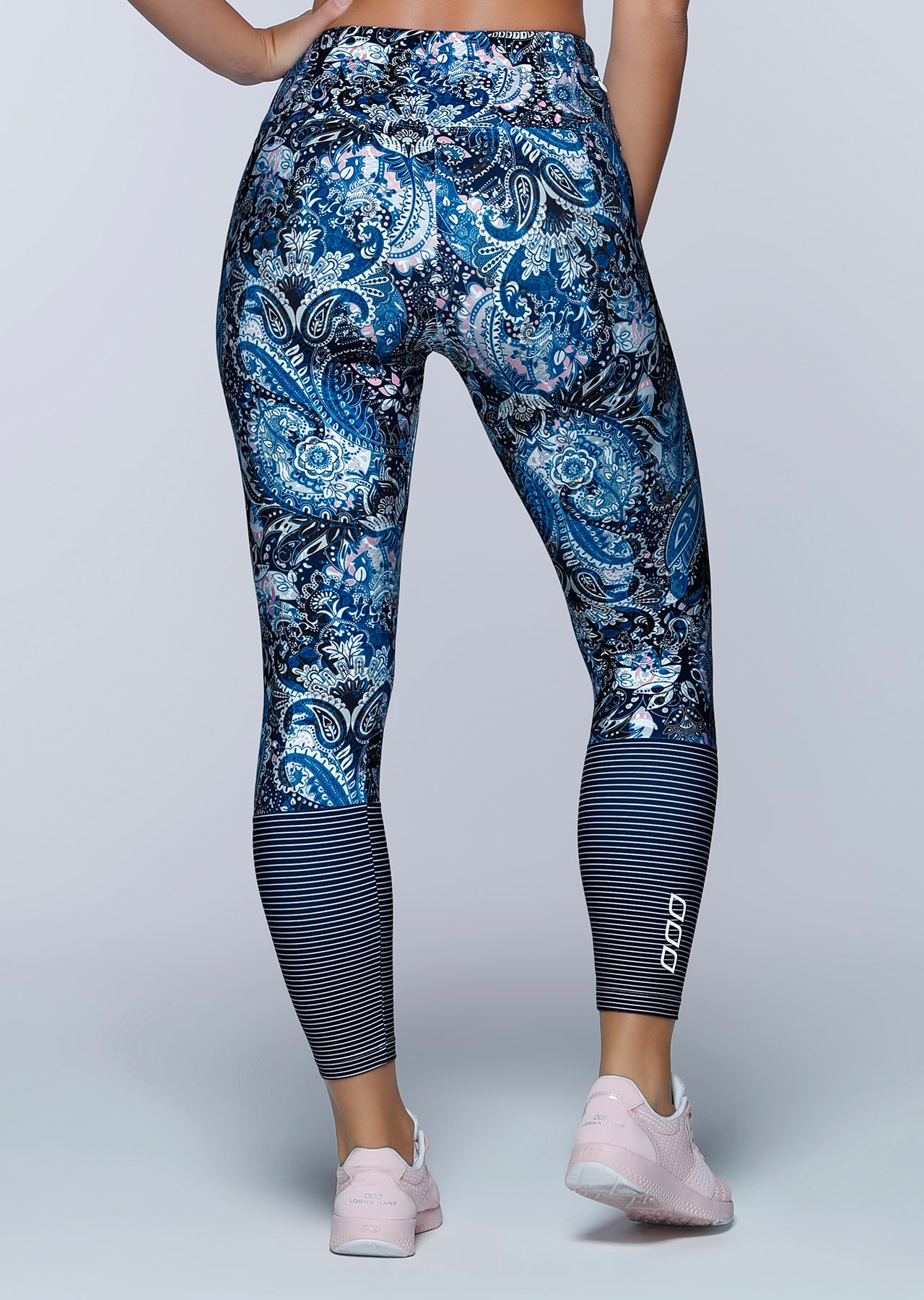 Lorna Jane Visionary Core Ankle Biter Tight - Visionary Print