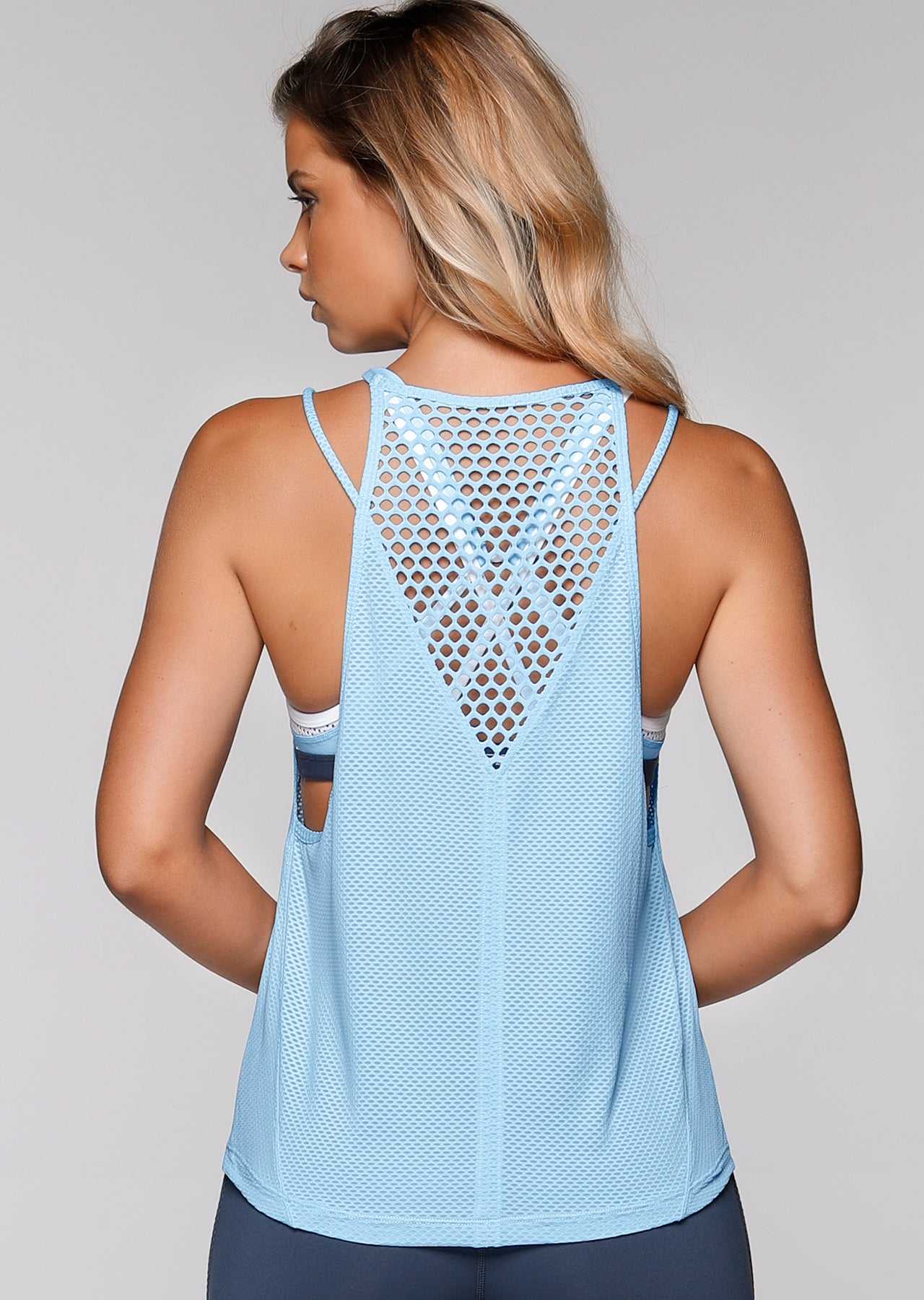 Lorna Jane Viva Excel Tank - Ice Blue