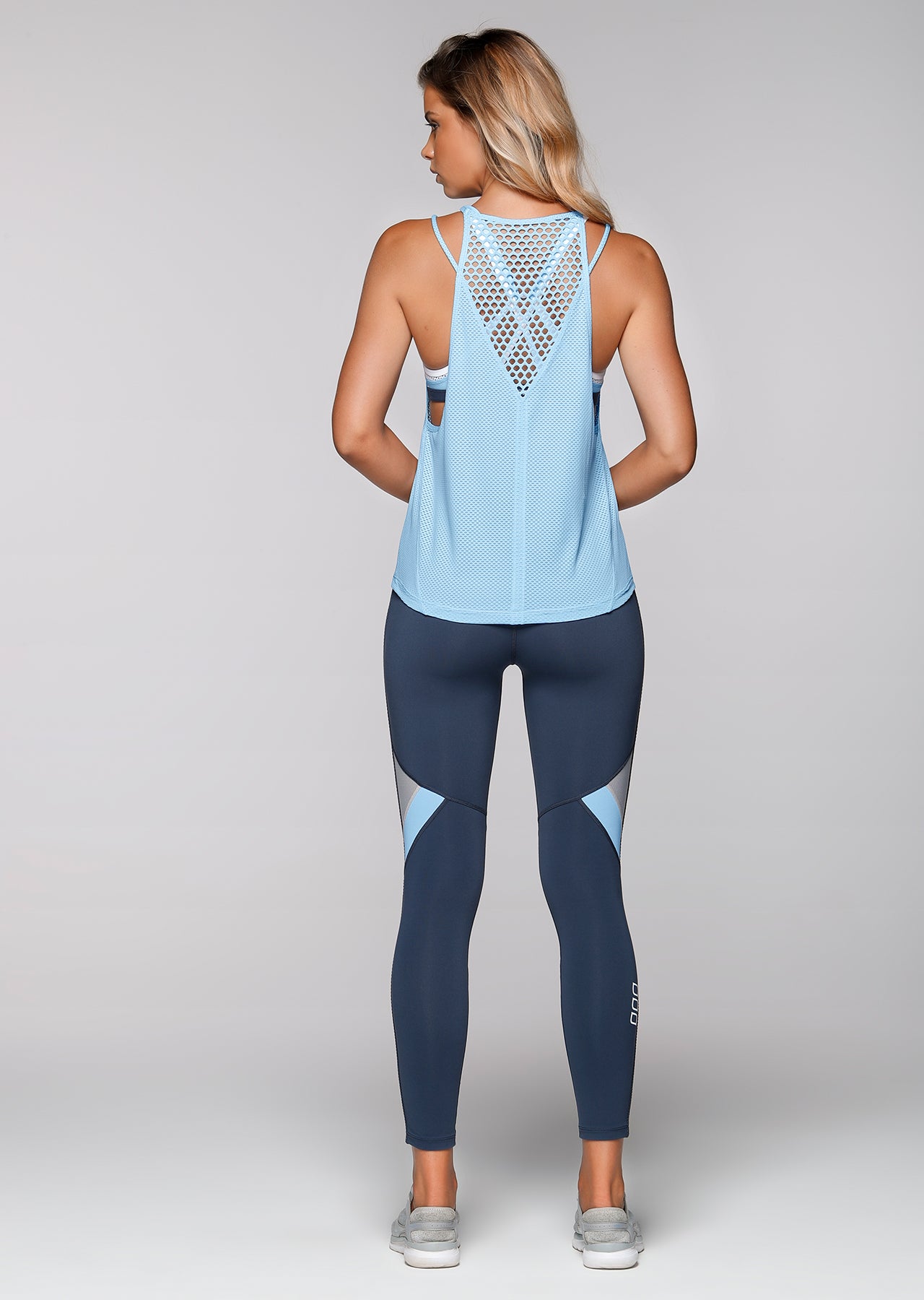 Lorna Jane Viva Excel Tank - Ice Blue