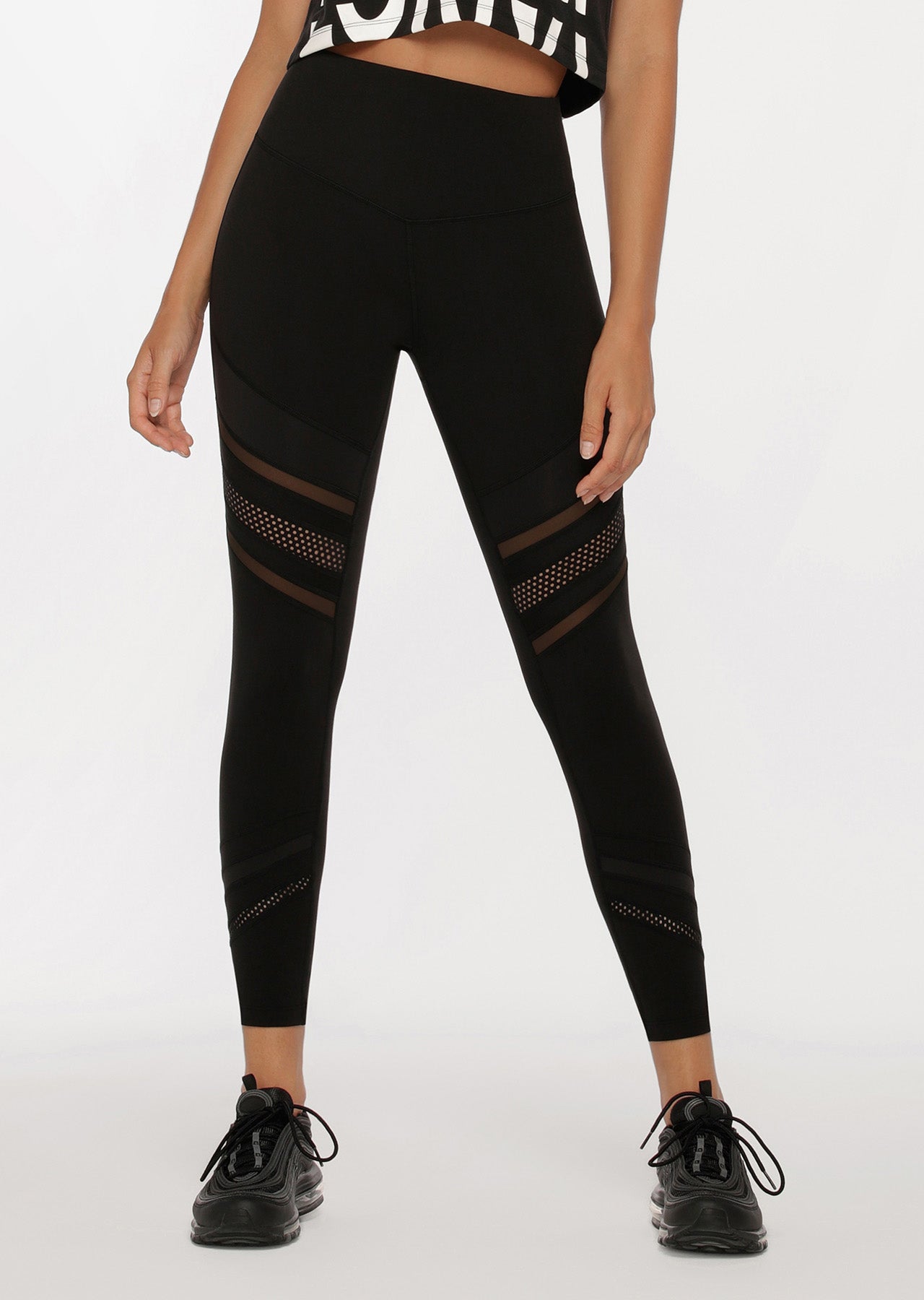 Lorna Jane Vixen Contour Full Length Leggings - Black