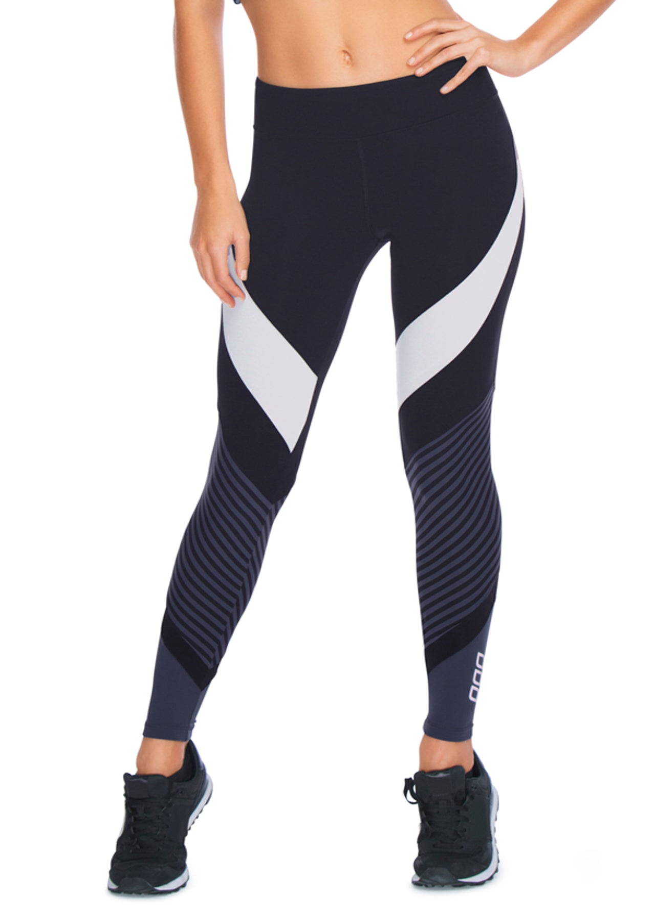 Lorna Jane Wanda F/L Tight - Black Multi