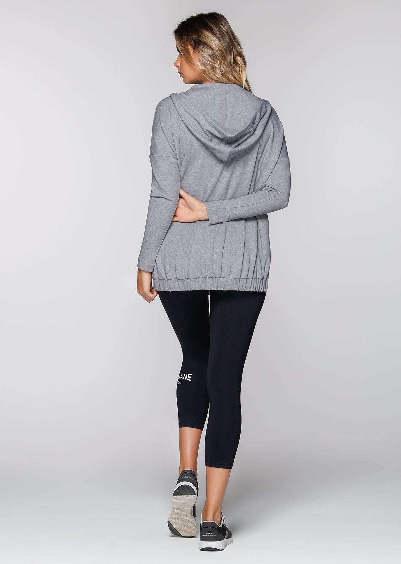 Lorna Jane Warm Embrace Hoodie - Grey Marl