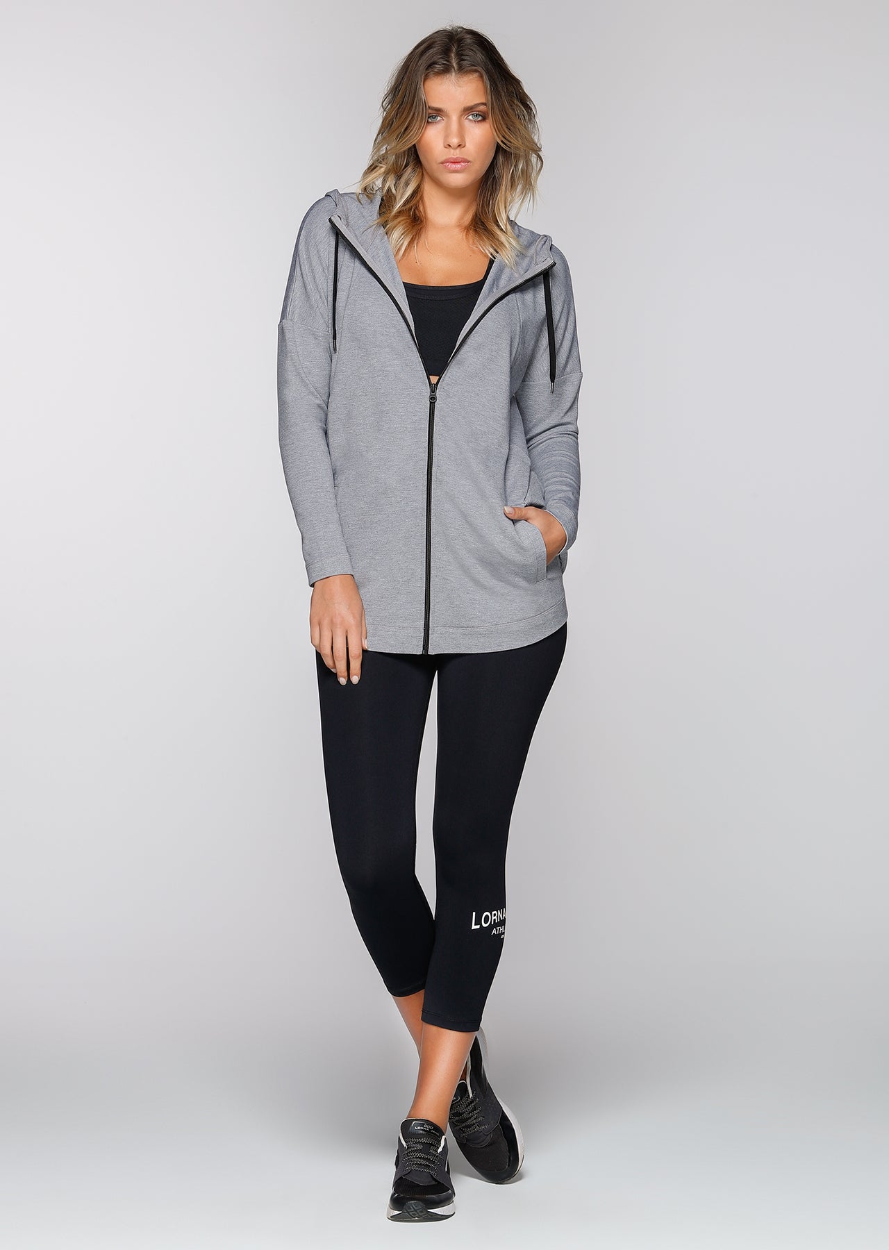 Lorna Jane Warm Embrace Hoodie - Grey Marl