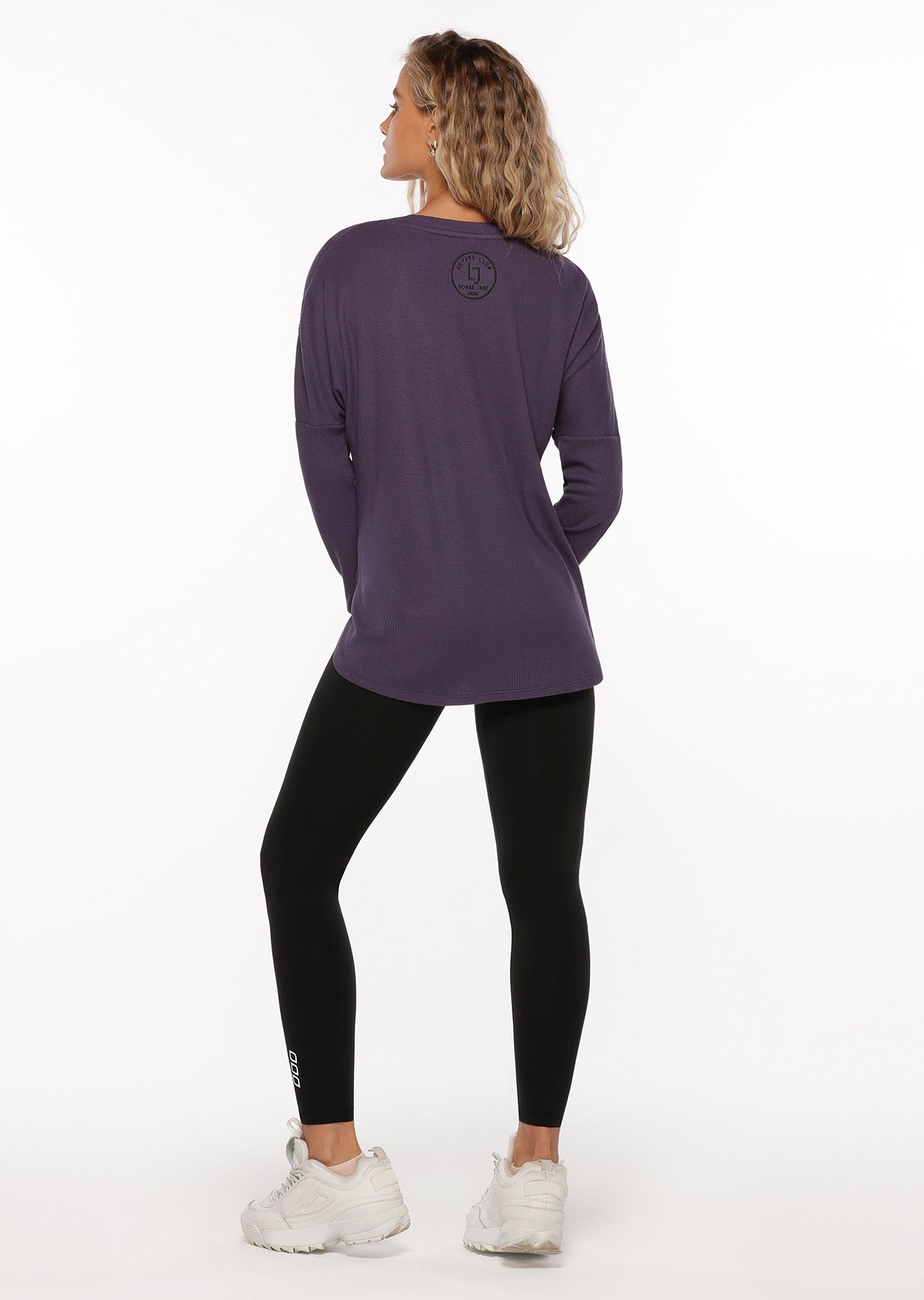 Lorna Jane Warm Up Long Sleeve Top - Night Violet