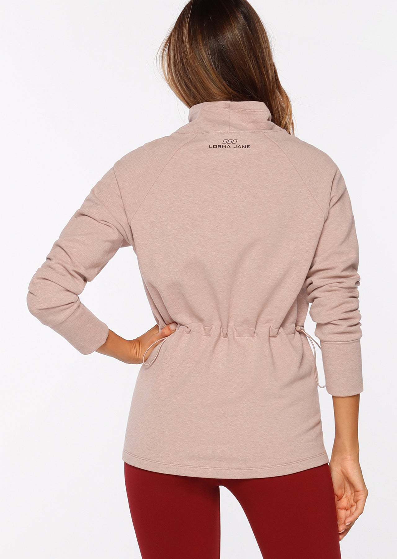 Lorna Jane Warmth Active Long Sleeve Top - Dawn Marl