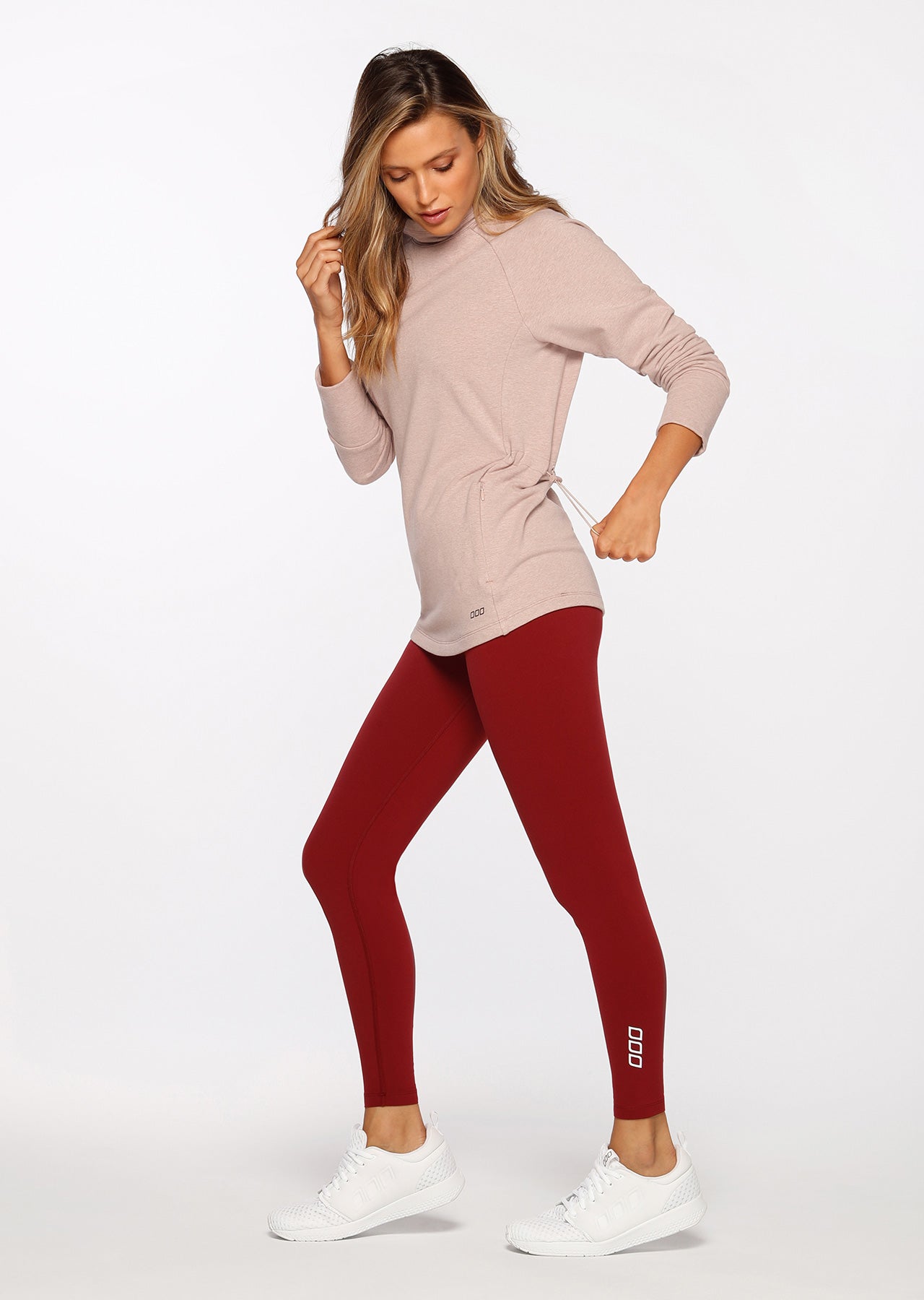 Lorna Jane Warmth Active Long Sleeve Top - Dawn Marl