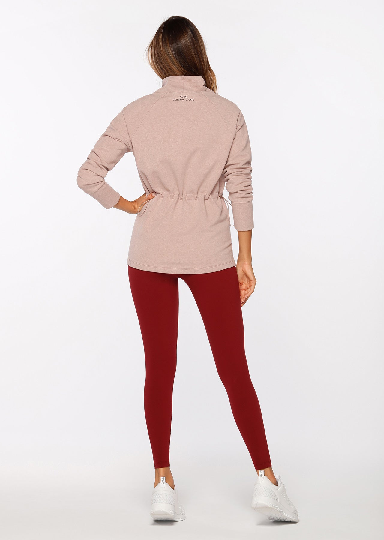 Lorna Jane Warmth Active Long Sleeve Top - Dawn Marl