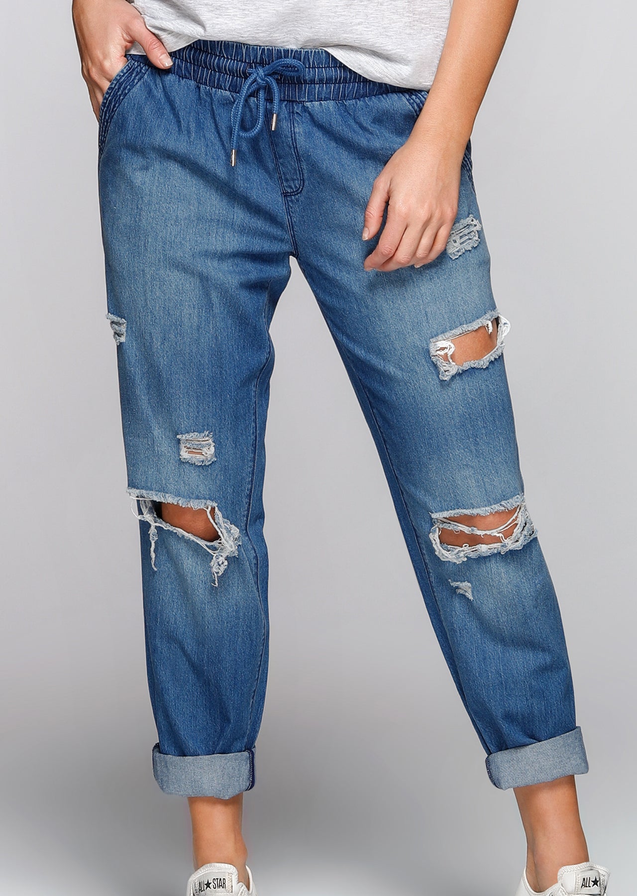 Lorna Jane Weekend Adventurer F/L Pant - Denim