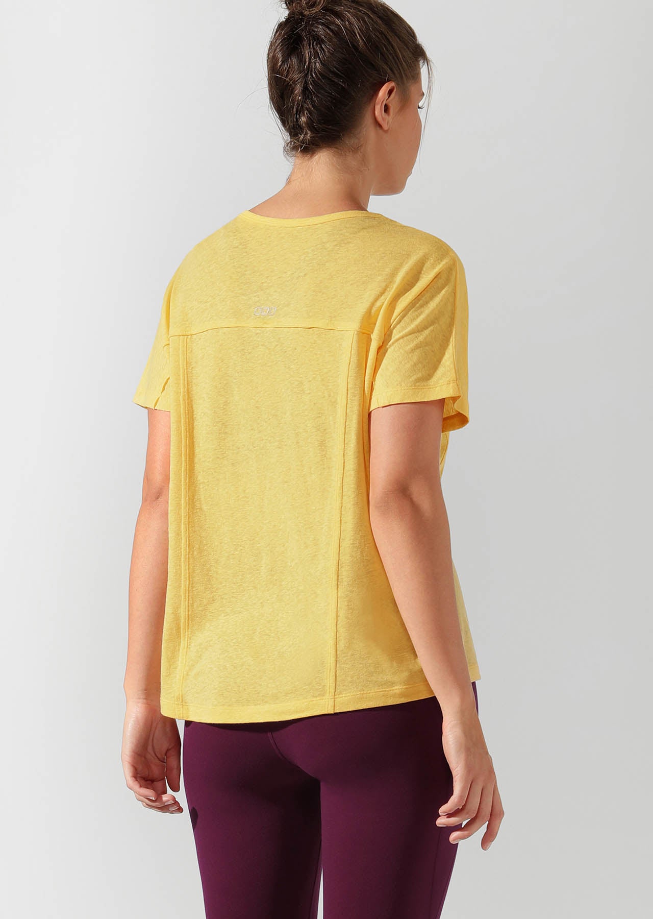 Lorna Jane Weekend Infrared Tee - Mustard