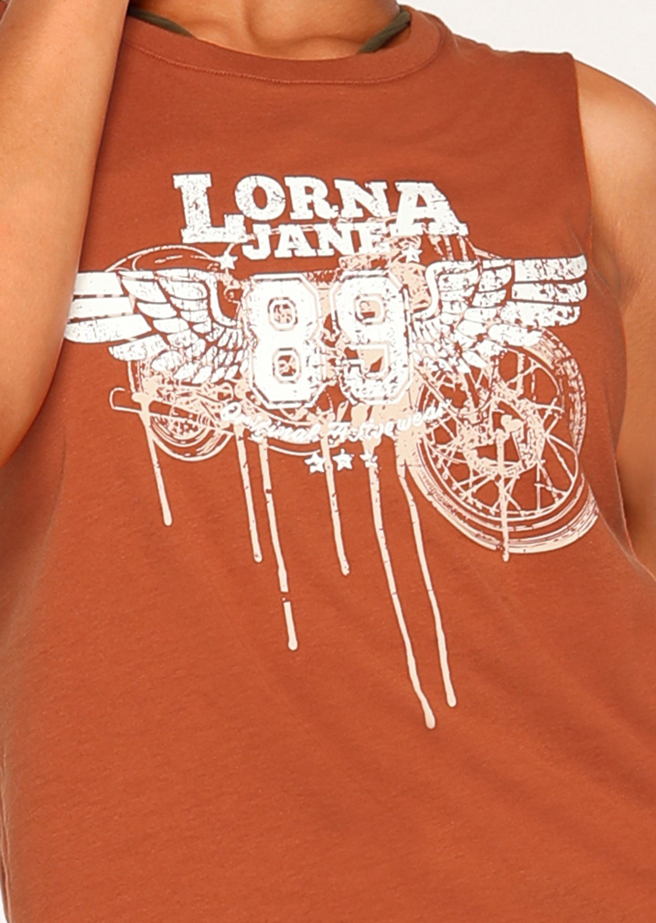 Lorna Jane Weekender Tank - RUST