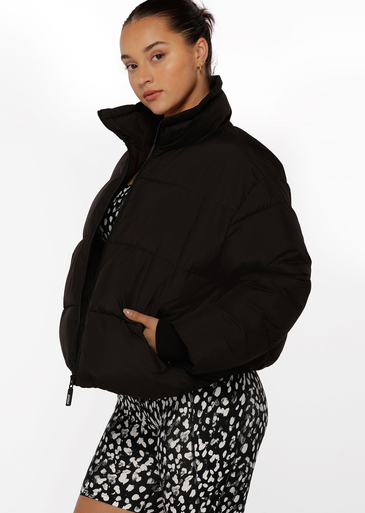 Lorna Jane Weightless Puffer Jacket - Black