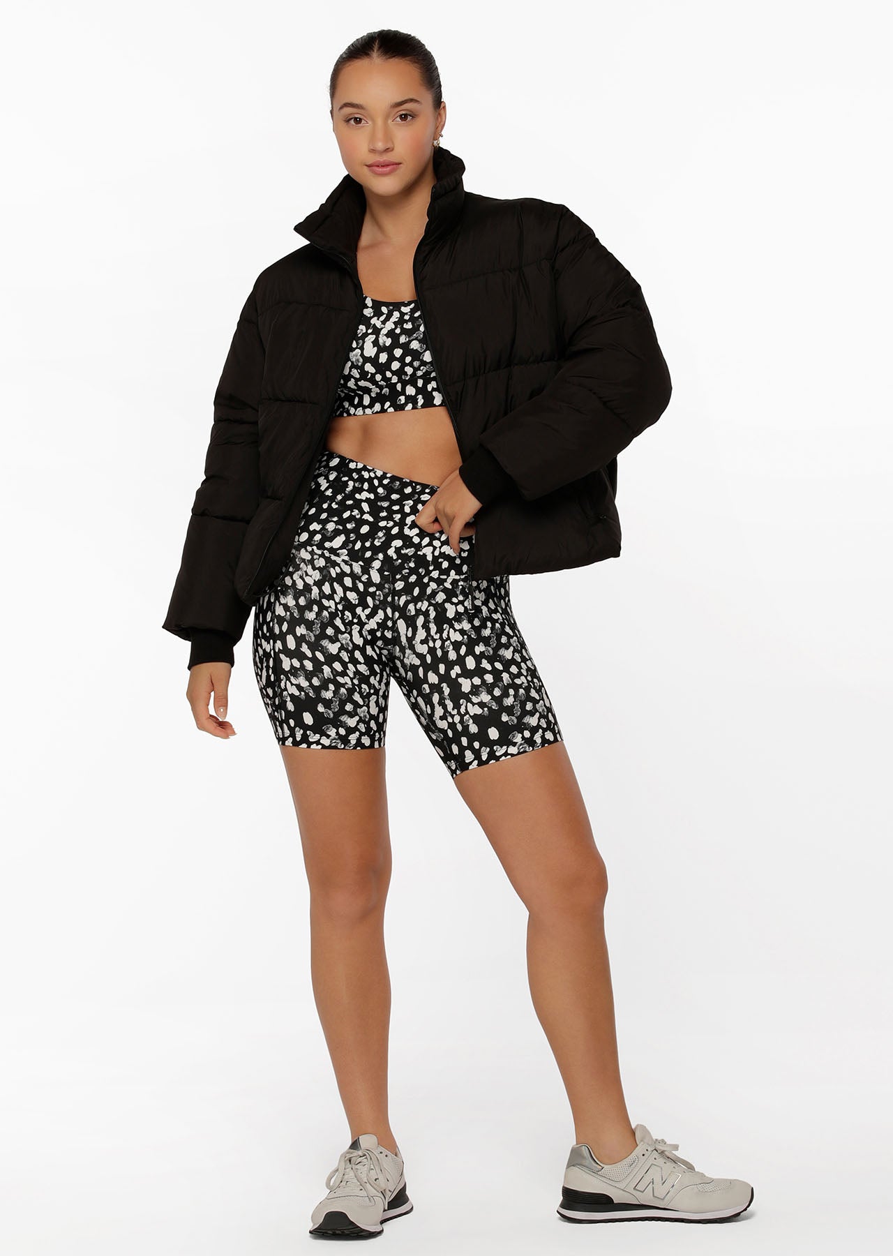 Lorna Jane Weightless Puffer Jacket - Black