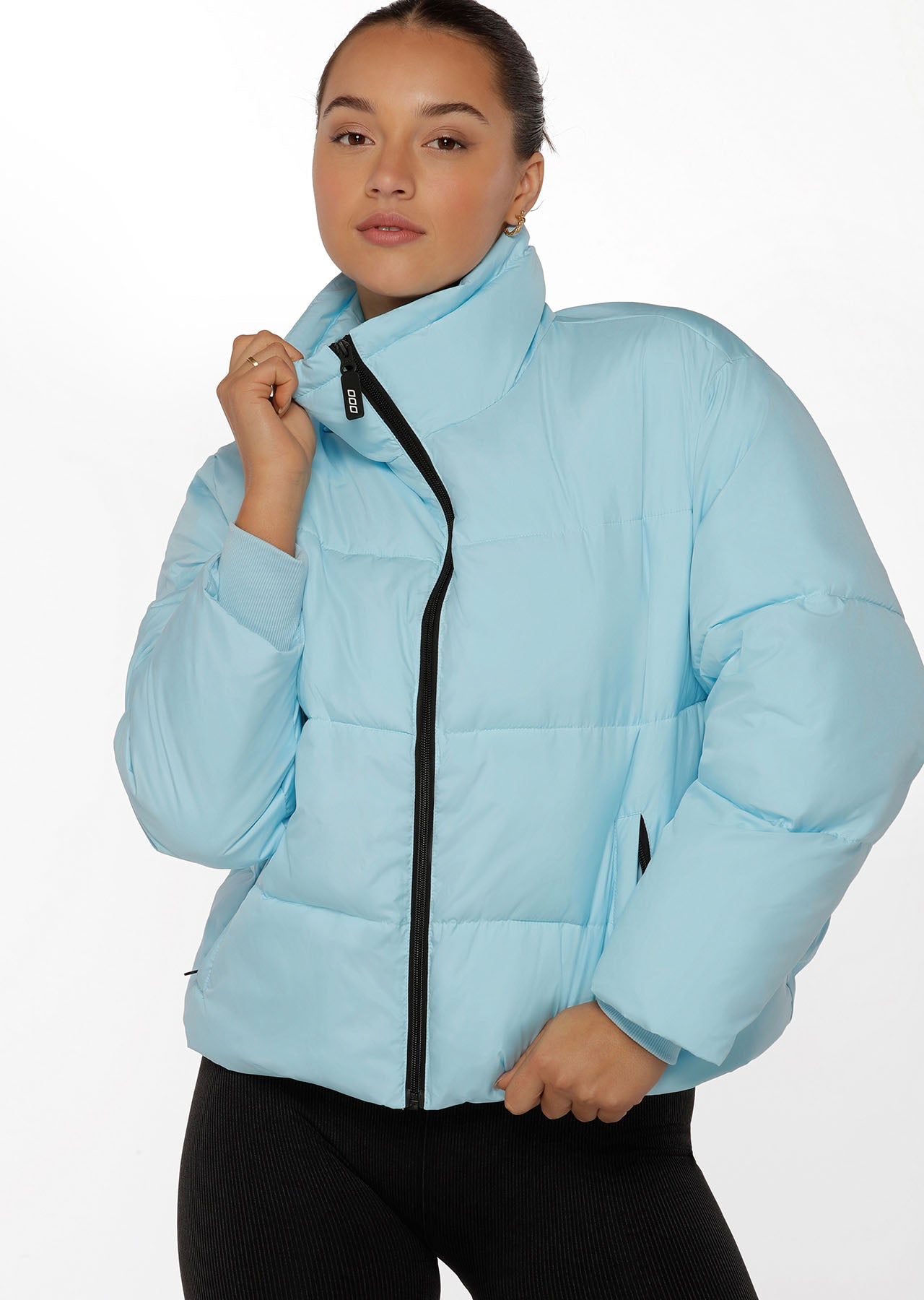 Lorna Jane Weightless Puffer Jacket - Blue Sky