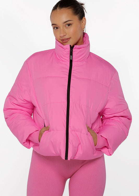 Lorna Jane Weightless Puffer Jacket - Milkshake