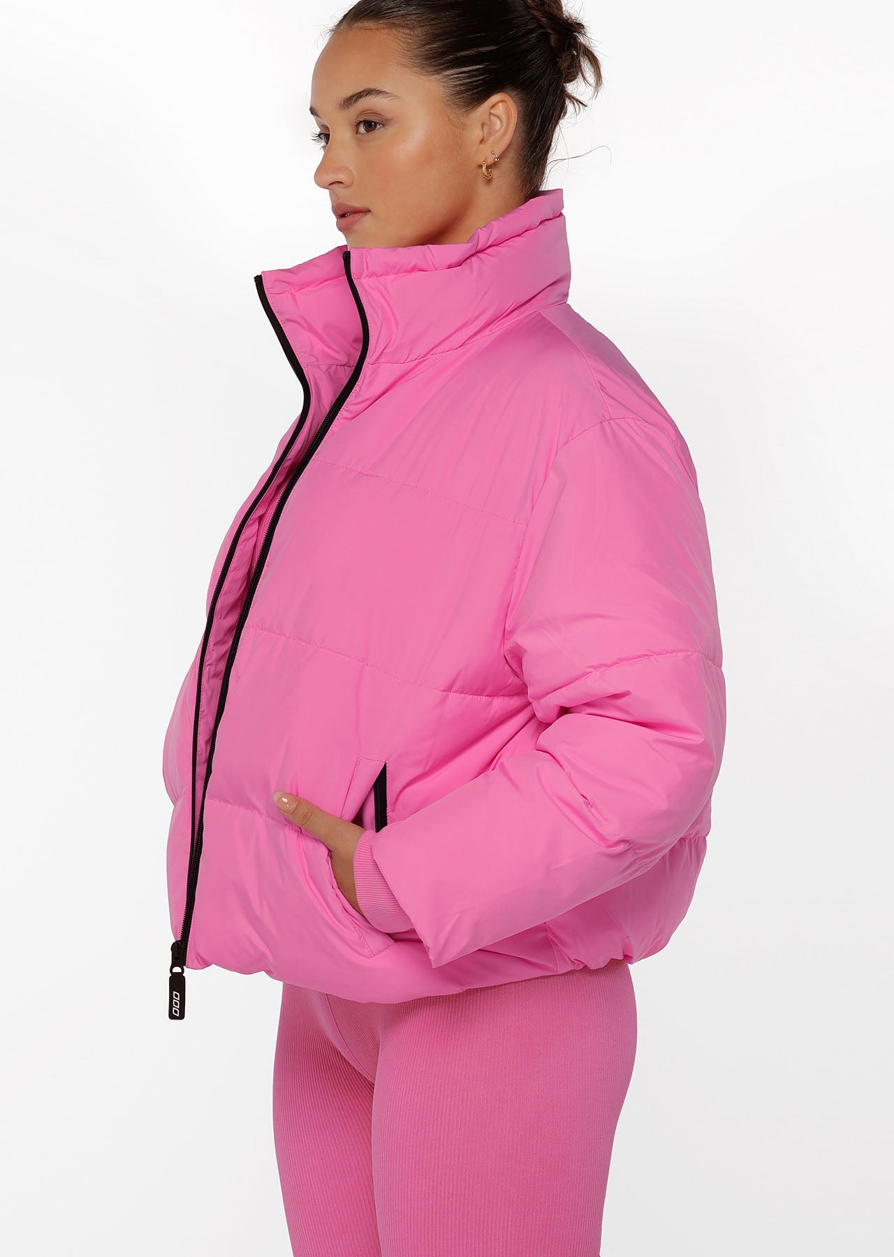 Lorna Jane Weightless Puffer Jacket - Milkshake